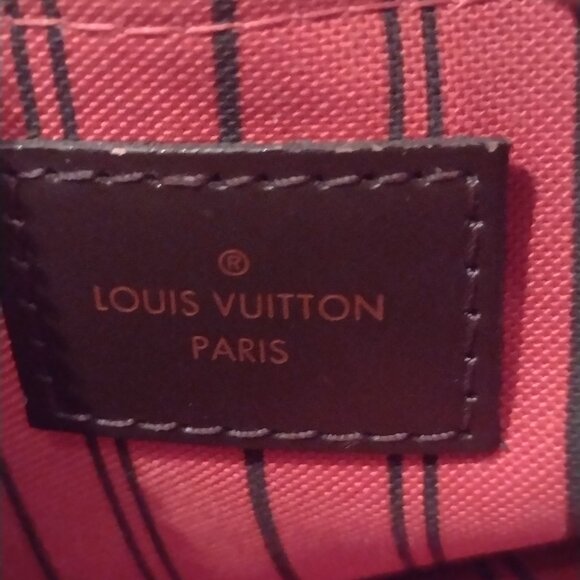 💯% Authentic Louis Vuitton  Neverfull Damier Ebene MM FULL SET🌹 - Picture 3 of 16